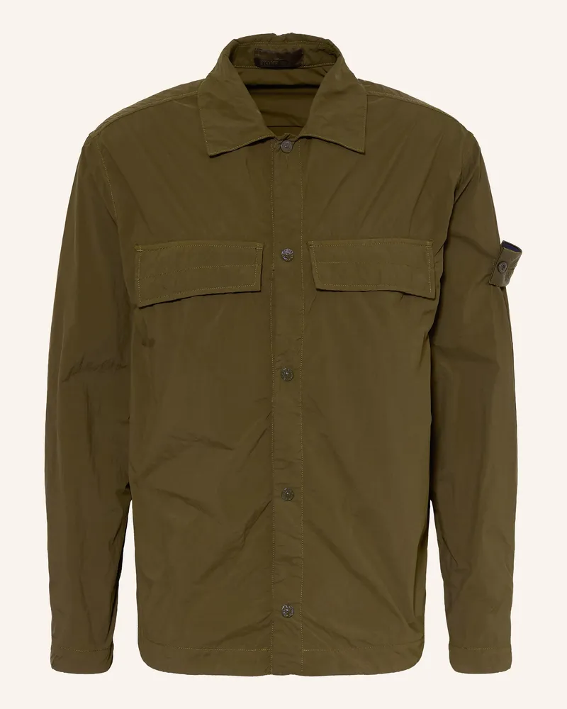Stone Island Overjacket Ghost gruen Khaki