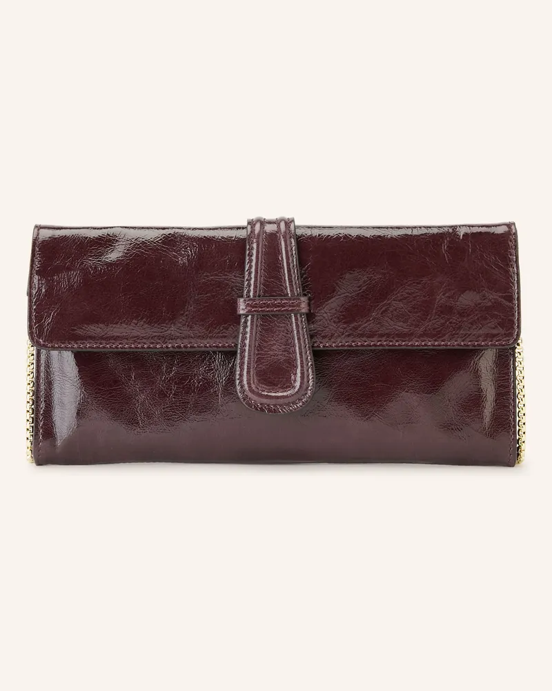 Abro Clutch Luna rot Dunkelrot