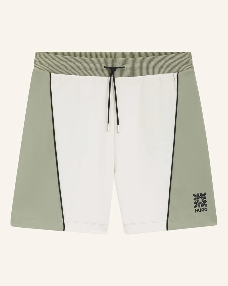 HUGO BOSS Casual Hose Darynto Regular Fit gruen Hellgrün