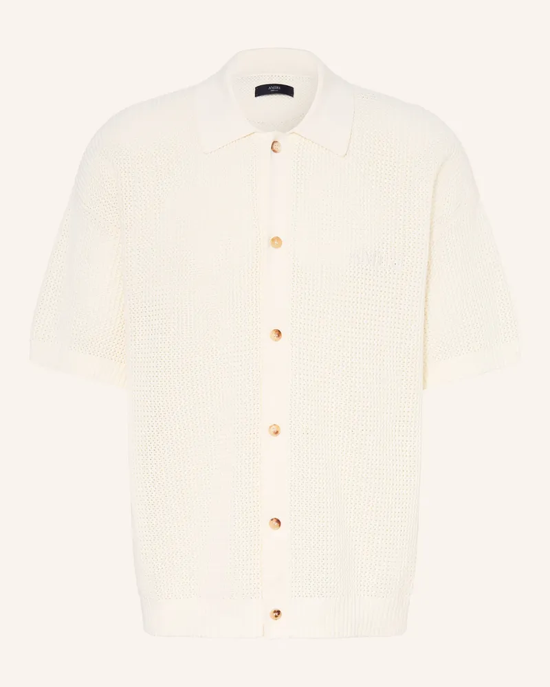 Amiri Resorthemd Comfort Fit beige Ecru