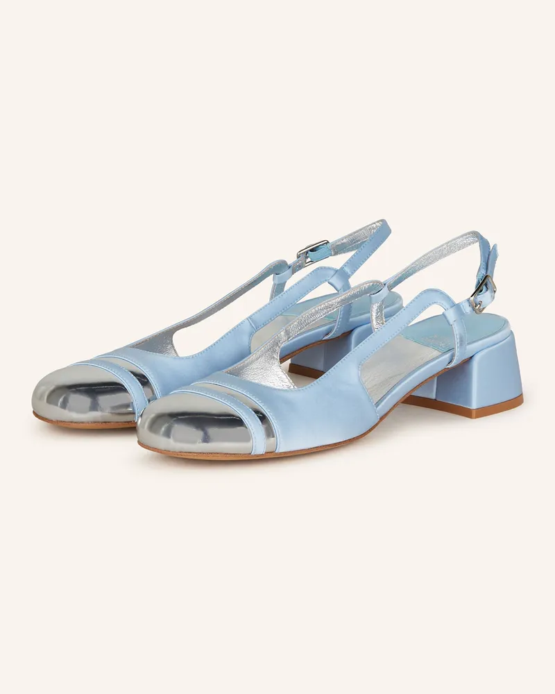 Jeffrey Campbell Slingpumps SEIZE-CP Hellblau
