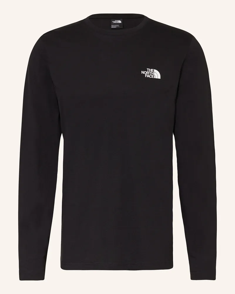 The North Face Longsleeve SIMPLE DOME Schwarz