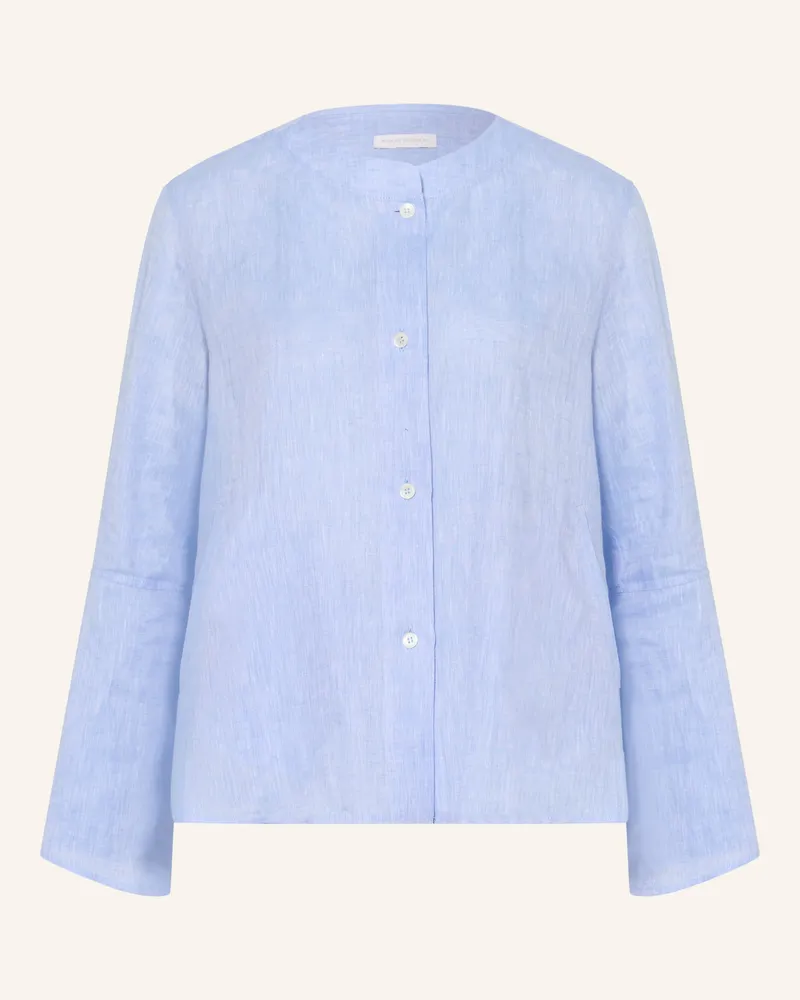 Robert Friedman Leinenbluse blau Hellblau