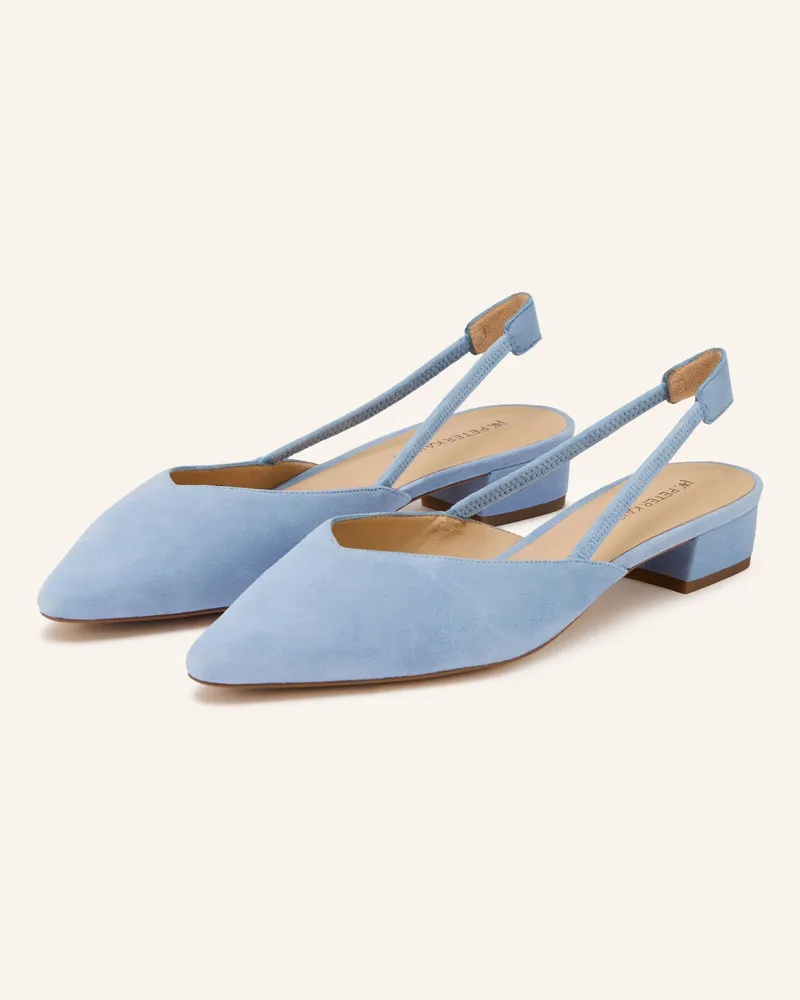 Peter Kaiser Slingpumps Napoli blau Hellblau