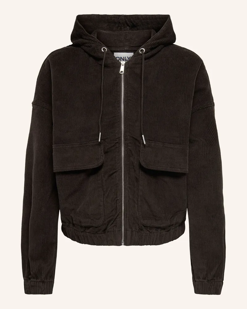 only Cordjacke braun Dunkelbraun