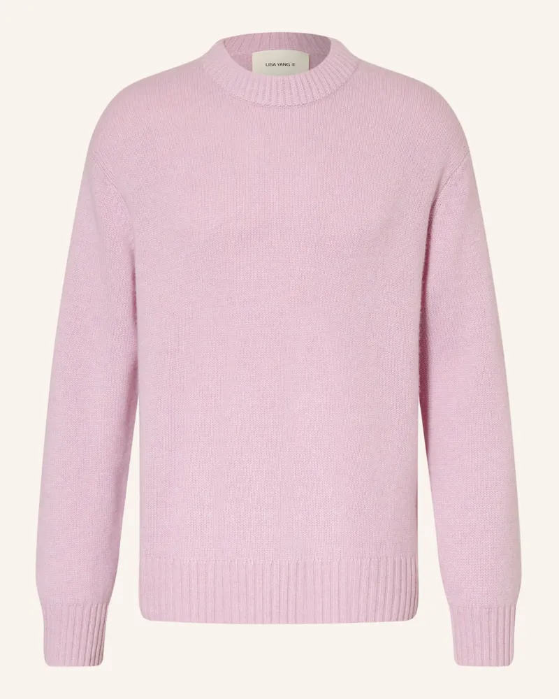 Lisa Yang Cashmere-Pullover Kristian pink Helllila
