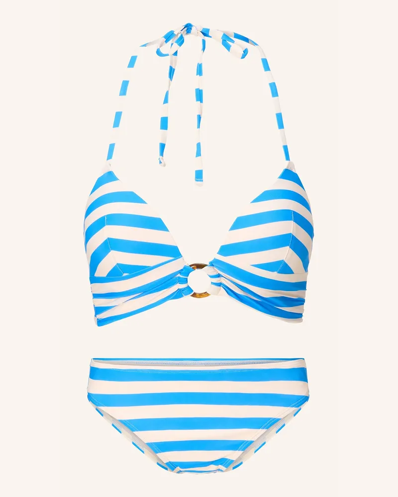 LingaDore Triangle Padded Bikiniset blau Blau