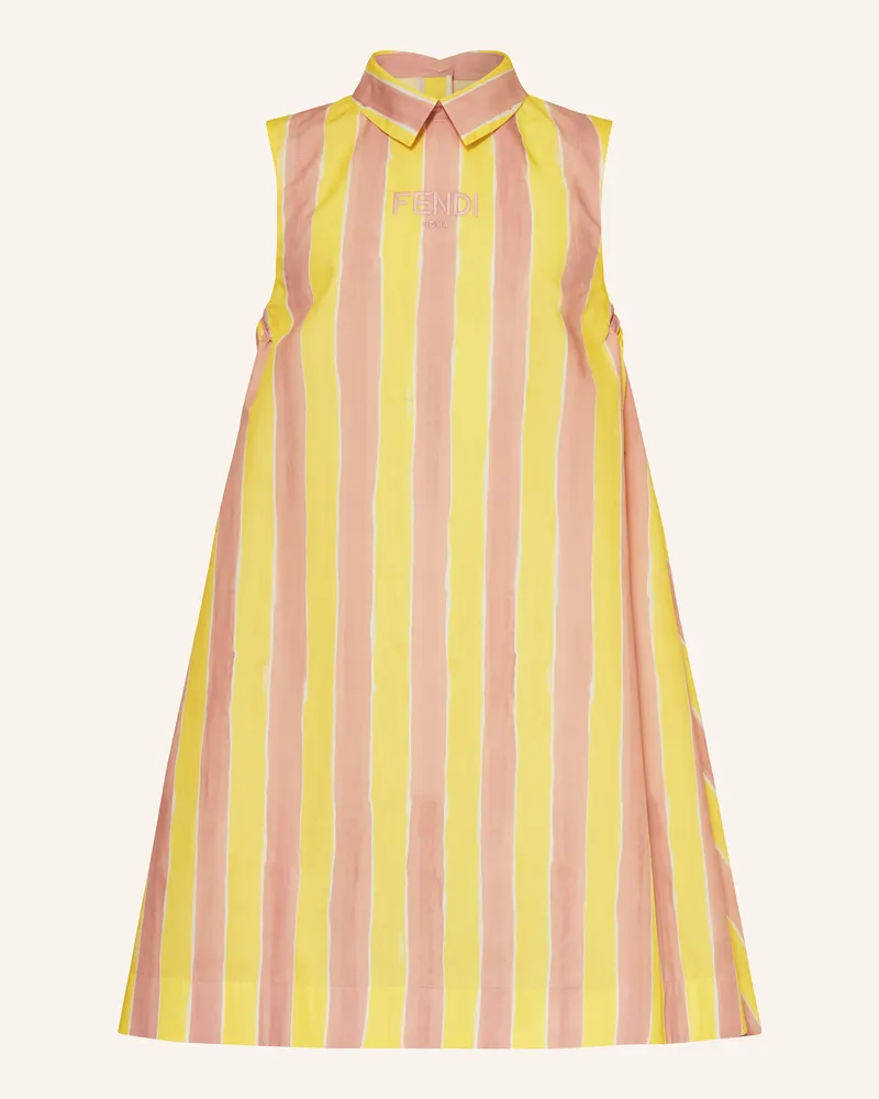 Fendi Kleid beige Gelb