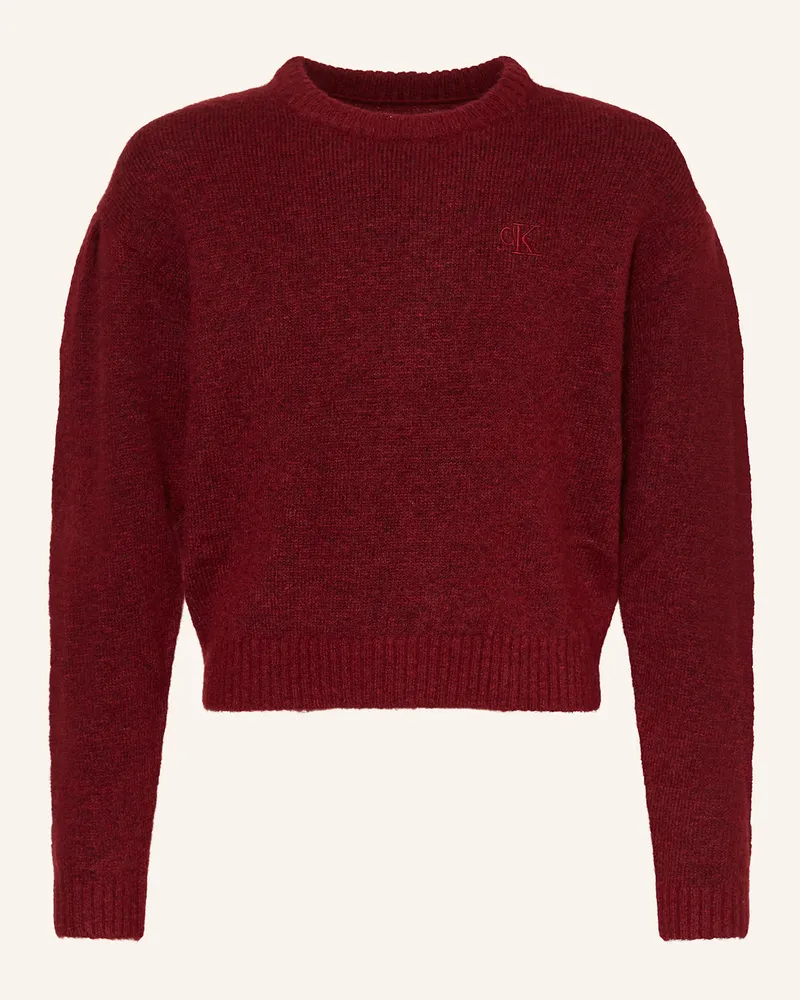Calvin Klein Pullover Dunkelrot