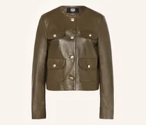 Lederjacke