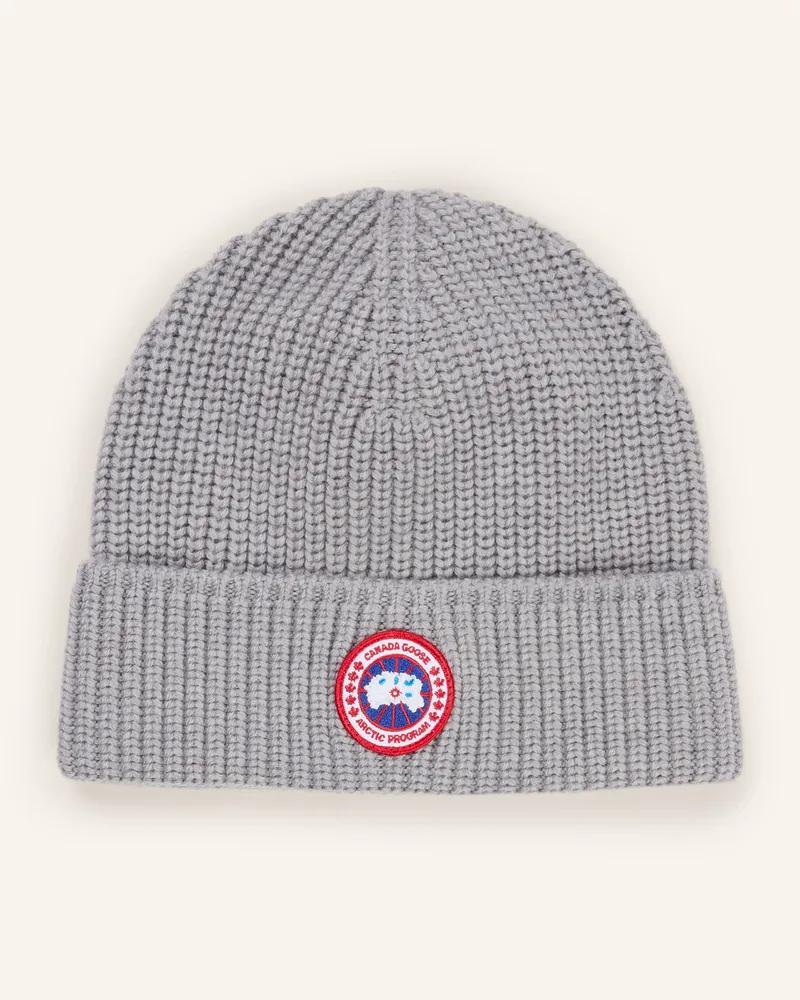 Canada Goose Mütze grau Hellgrau