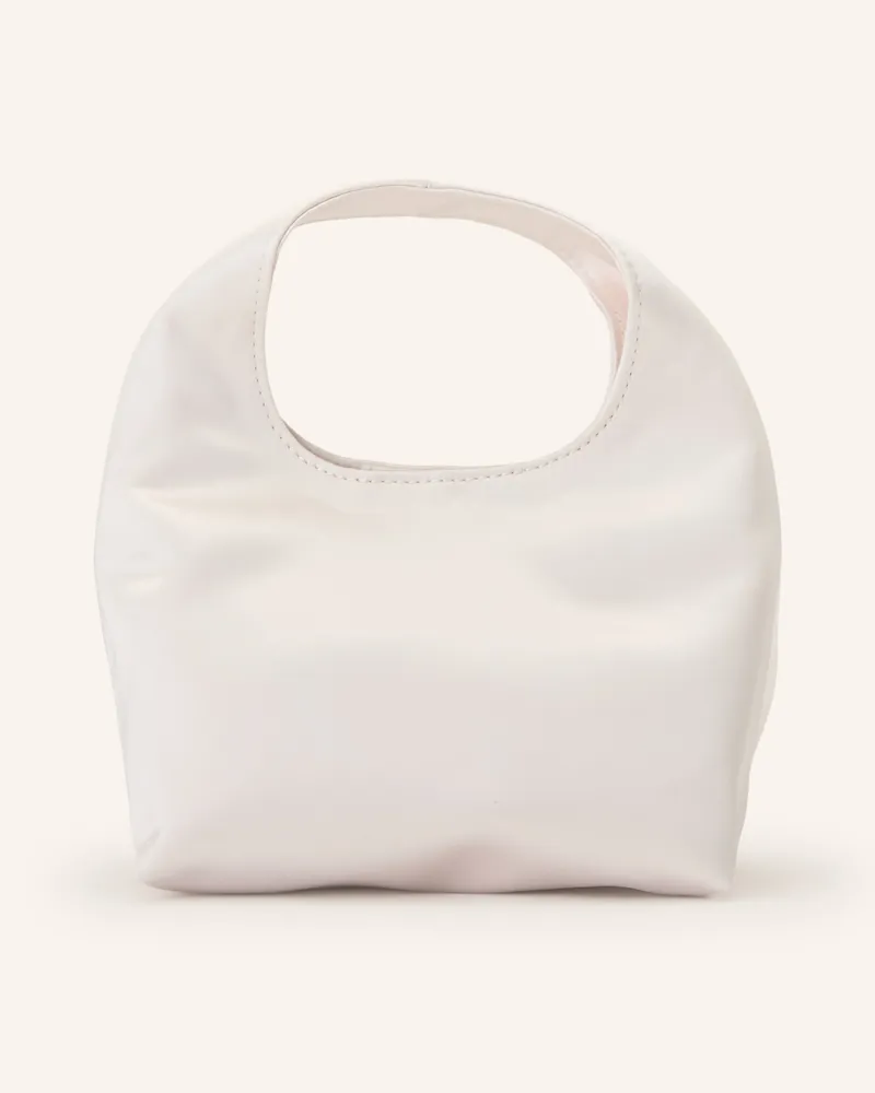 Loeffler Randall Handtasche Kenzie Mit Schmucksteinen weiss Creme