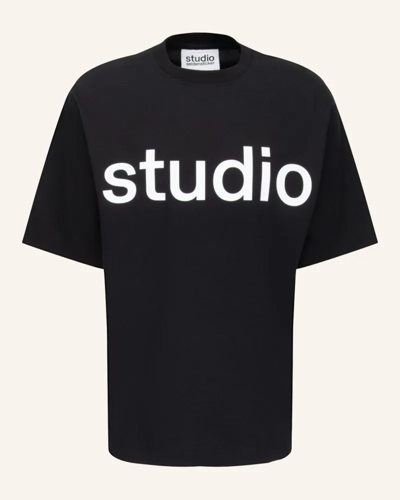 Seidensticker T-Shirt Oversized Schwarz
