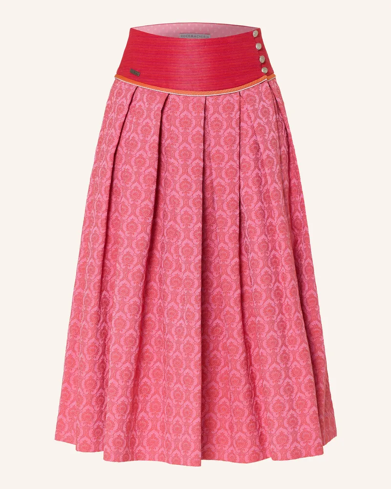 Die Rockmacherin Trachtenrock BEERIG Rosa