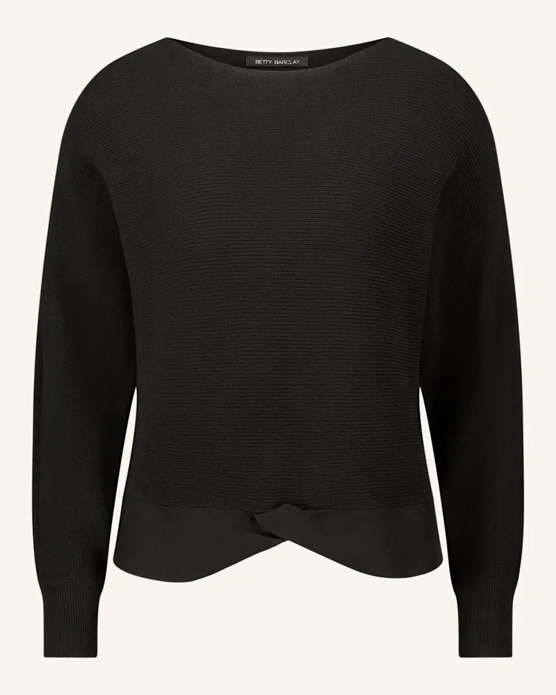 Betty Barclay Pullover schwarz Schwarz