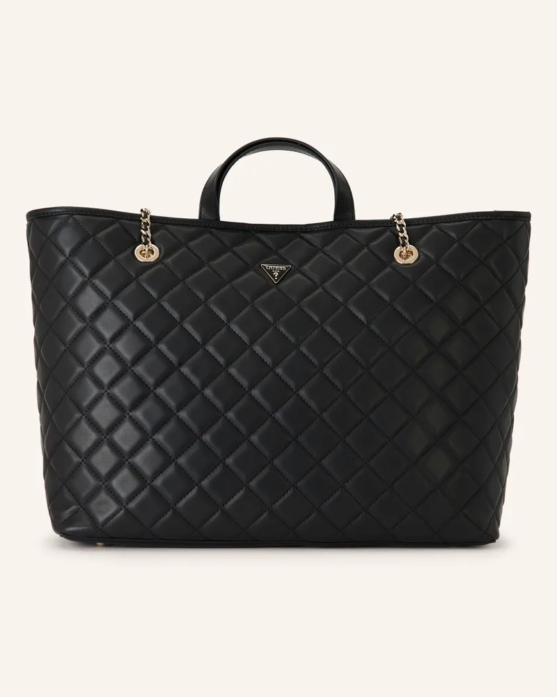 Guess Shopper Juliet Large Mit Pouch schwarz Schwarz