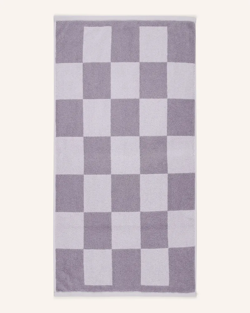 Hay Badematte Check lila Helllila