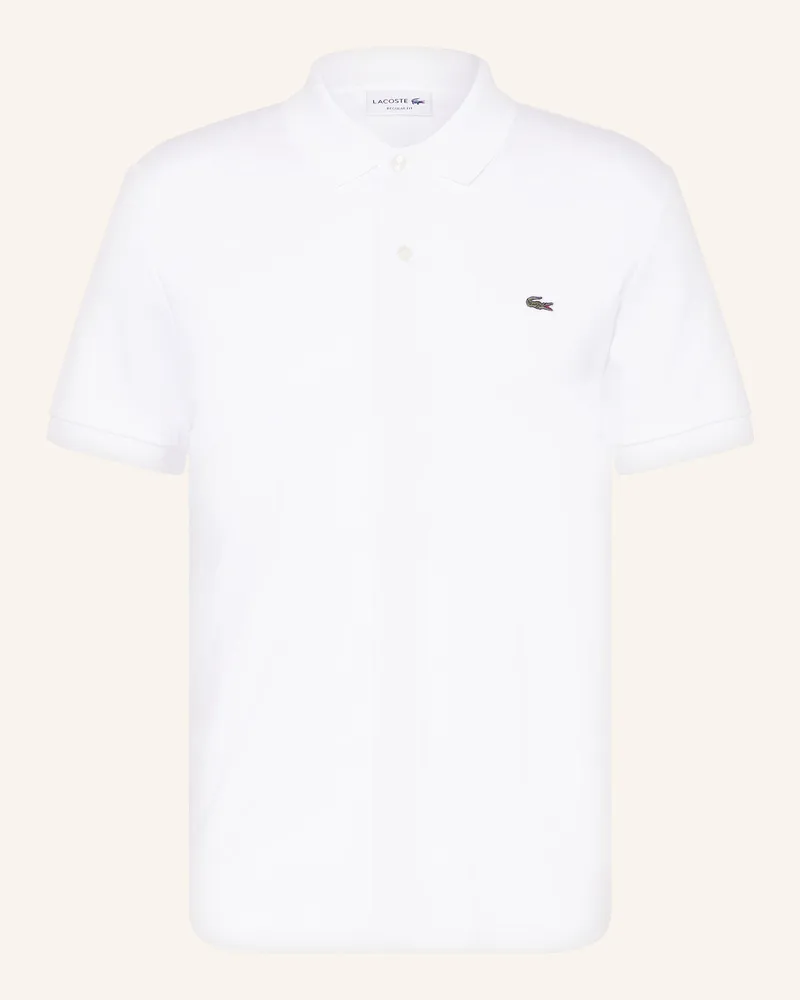 Lacoste Jersey-Poloshirt Weiss
