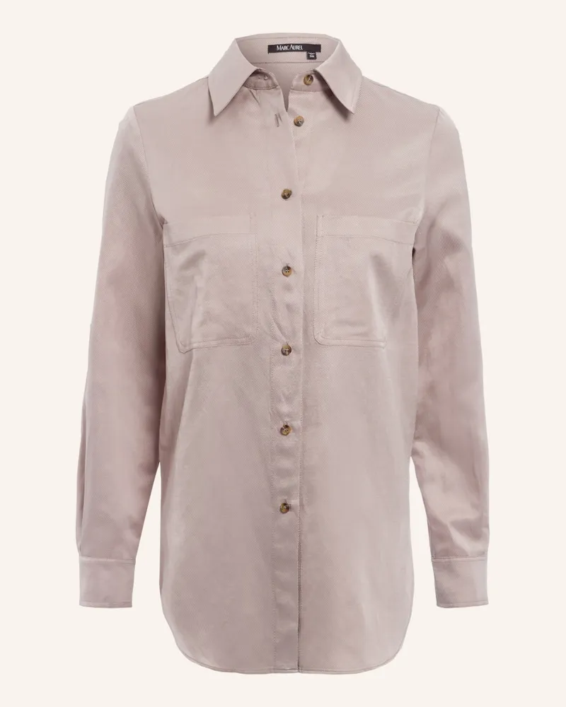 MARC AUREL Hemd Taupe