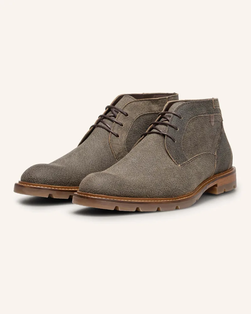 Floris van Bommel Stiefel De Braver 01 braun Cognac