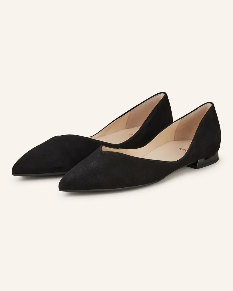 Högl Ballerinas schwarz Schwarz