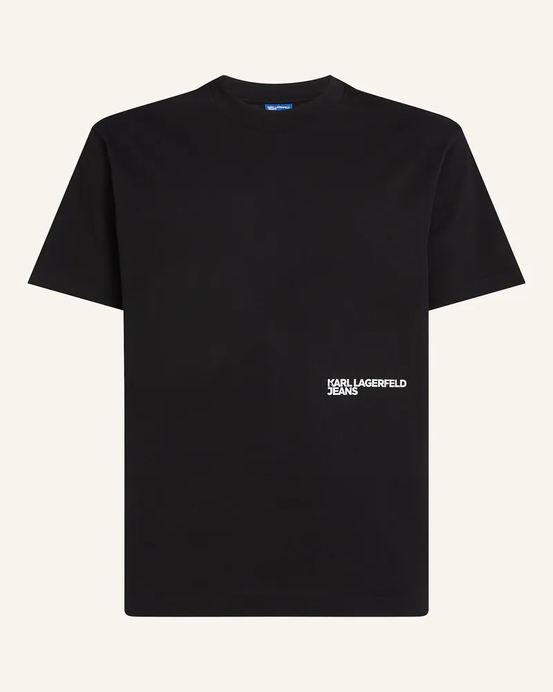 Karl Lagerfeld T-Shirt schwarz Schwarz
