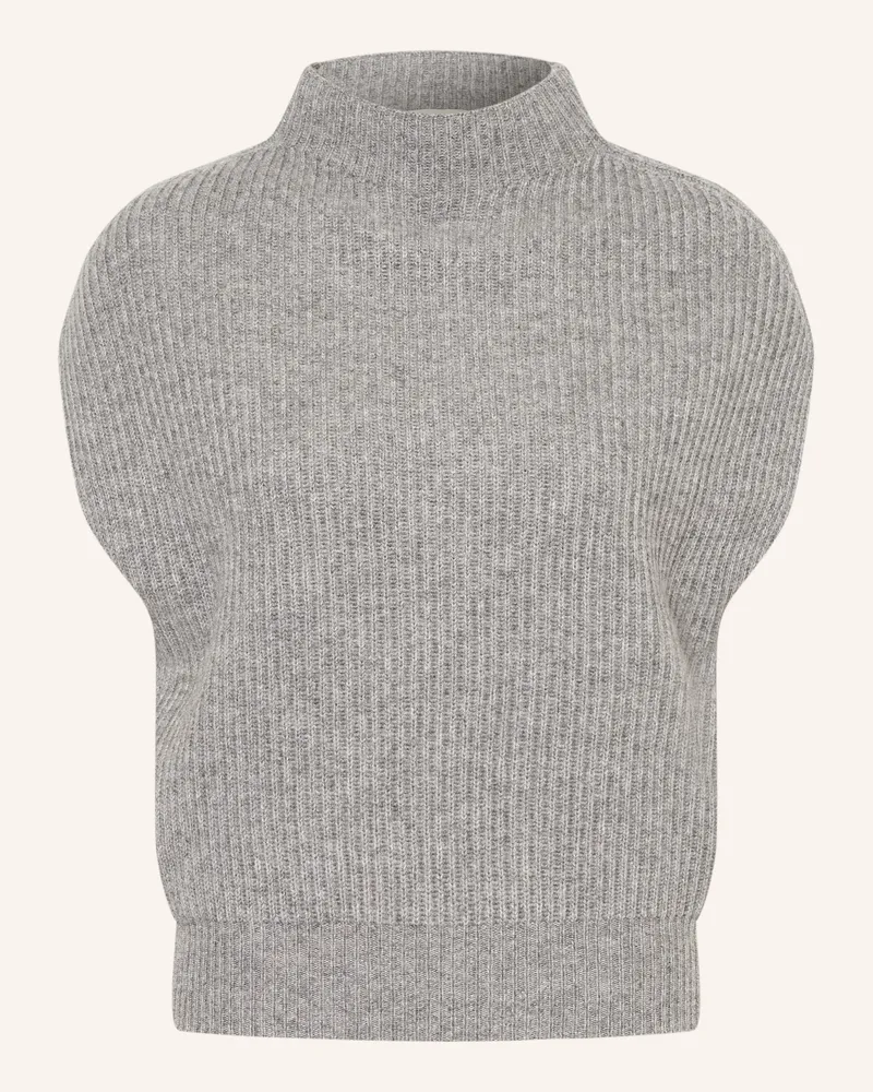 lilienfels Pullunder Mit Cashmere grau Grau