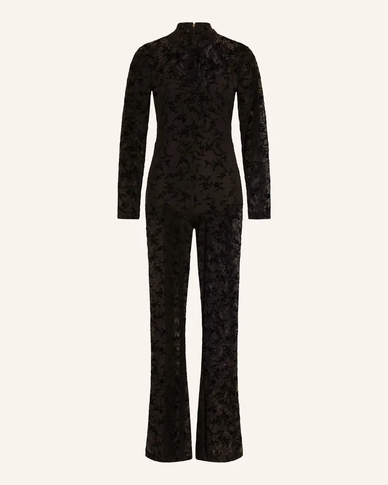 AllSaints Mesh-Jumpsuit RYLEE Schwarz