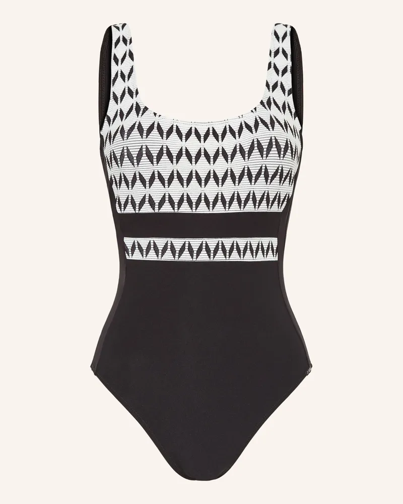 Lidea Badeanzug Graphic Ride schwarz Schwarz