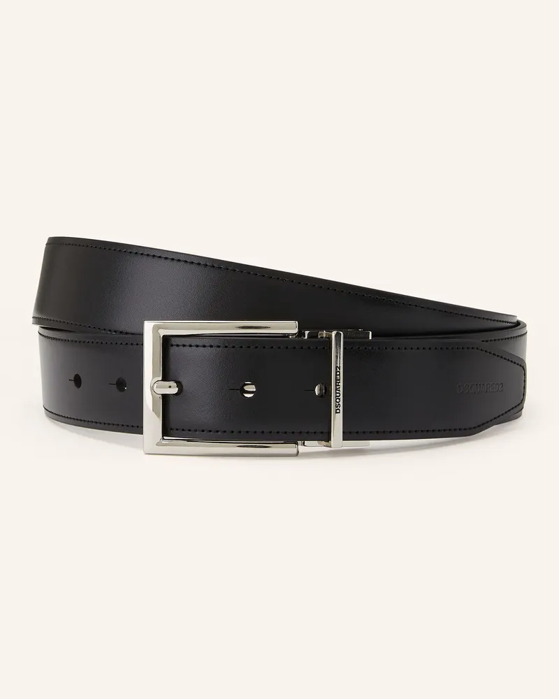 Dsquared2 Gürtel Schwarz