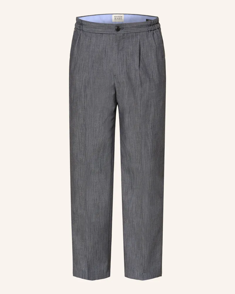 Scotch&Soda Chino Oliver Relaxed Fit grau Dunkelblau