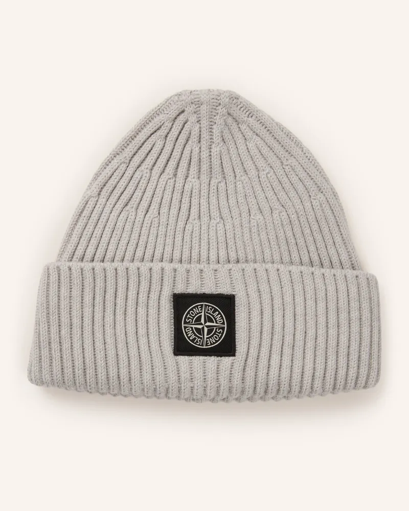 Stone Island Mütze beige Hellgrau