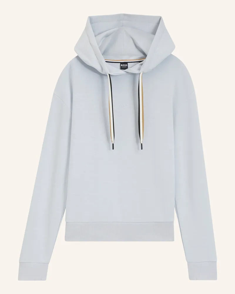 HUGO BOSS Lounge-Hoodie Stripe lila Lila