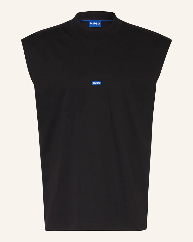 HUGO BOSS Tanktop Navertz schwarz Schwarz