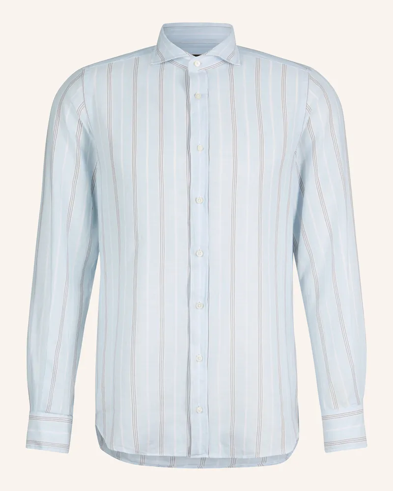 windsor. Hemd blau Blau
