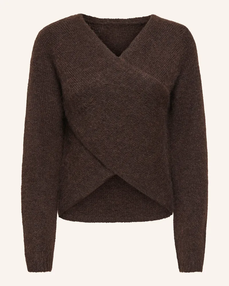 only Pullover braun Dunkelbraun