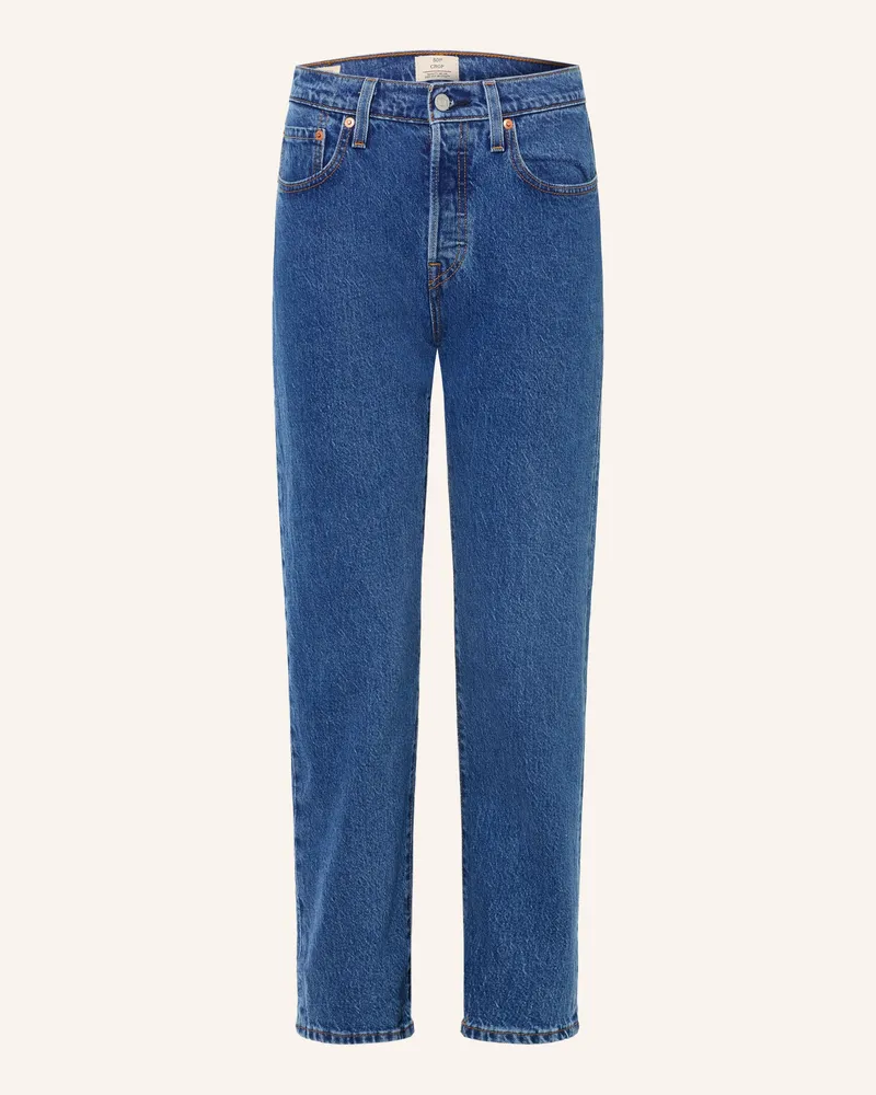 Levi's Levi's® Straight Jeans 501 Cropped blau 10