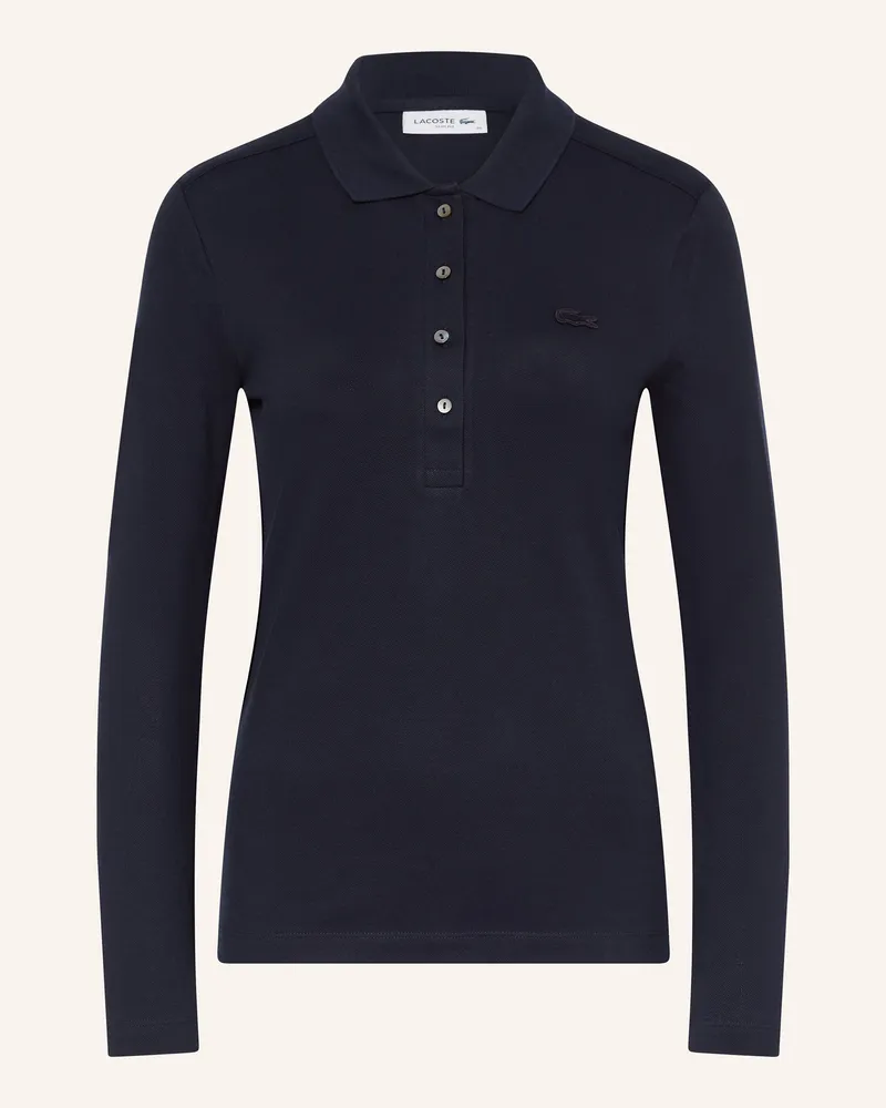 Lacoste Piqué-Poloshirt blau Dunkelblau