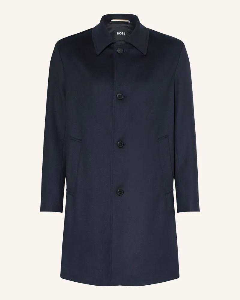HUGO BOSS Mantel Clark blau Dunkelblau