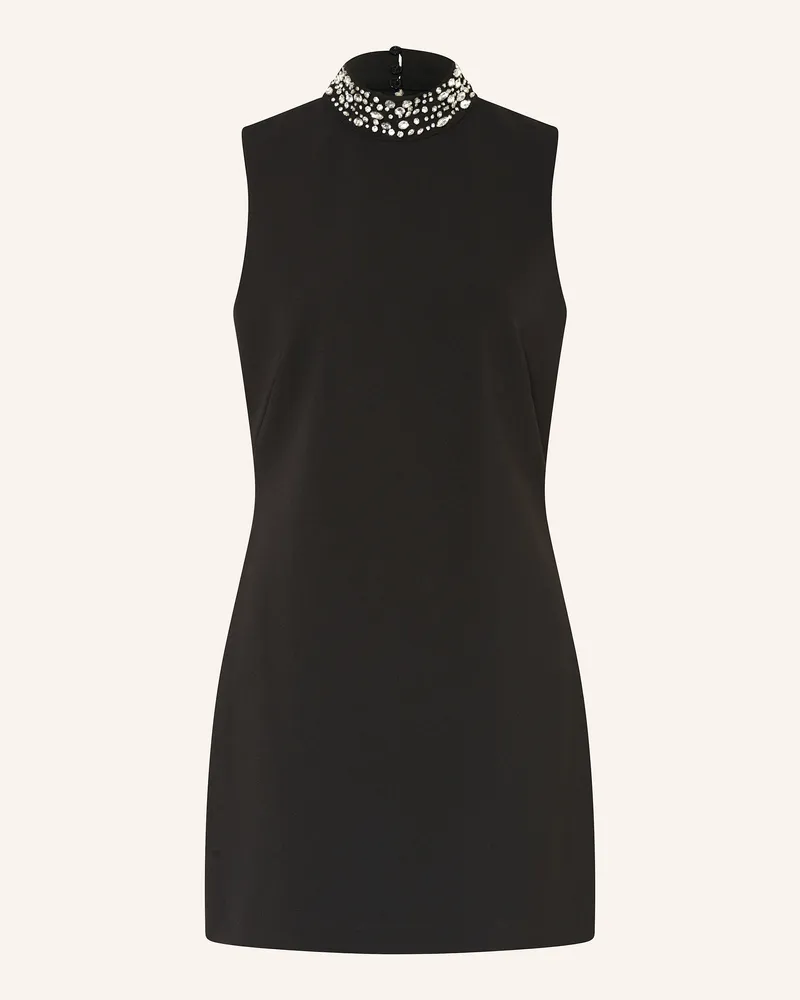 Liu Jo Kleid mit Schmucksteinen Schwarz