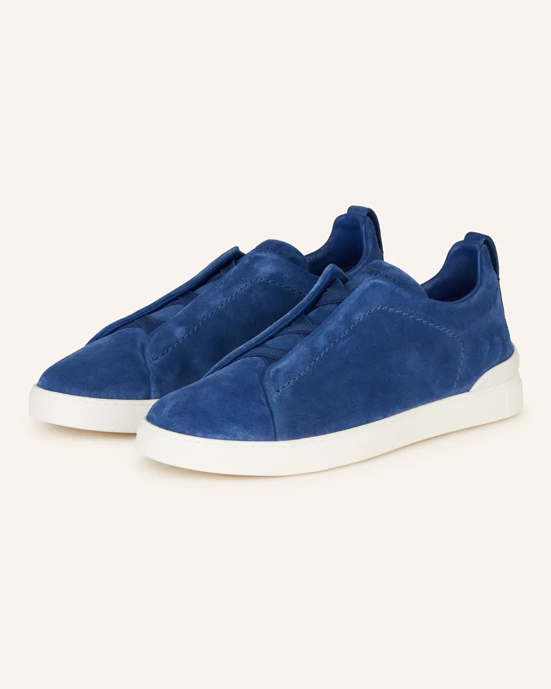Ermenegildo Zegna Sneaker blau Blau