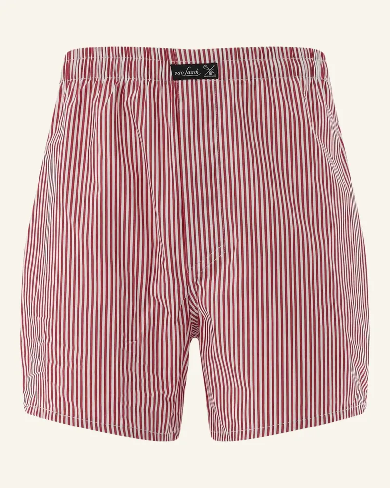 van Laack Boxershorts rot Rot