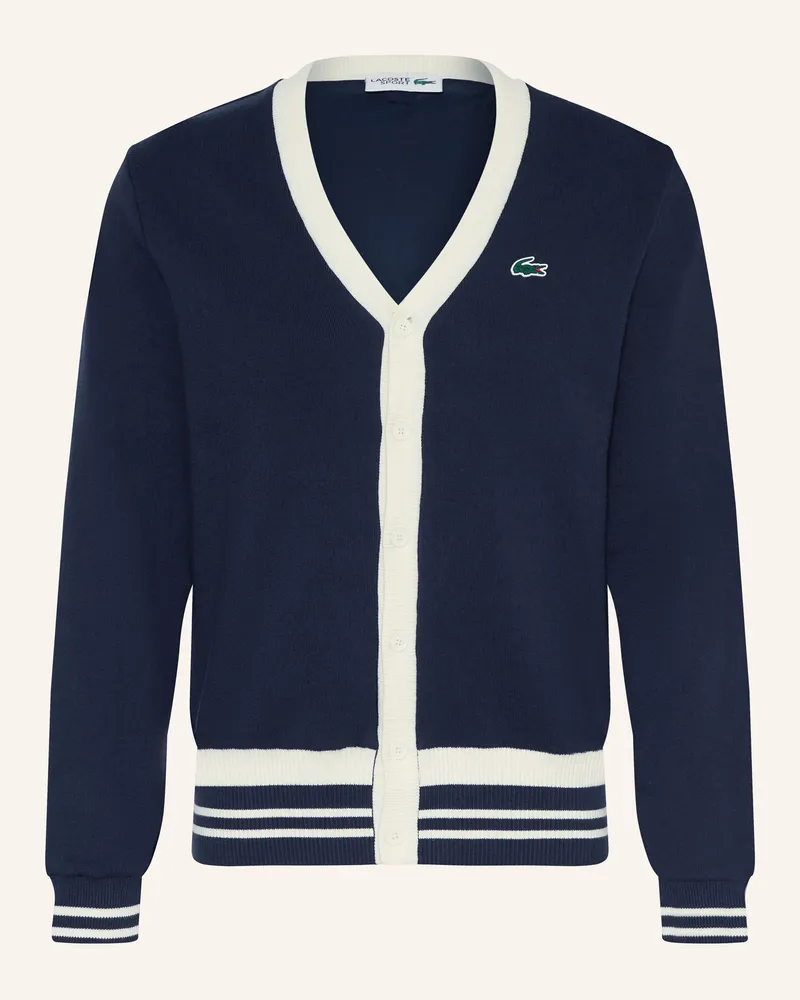 Lacoste Strickjacke Dunkelblau