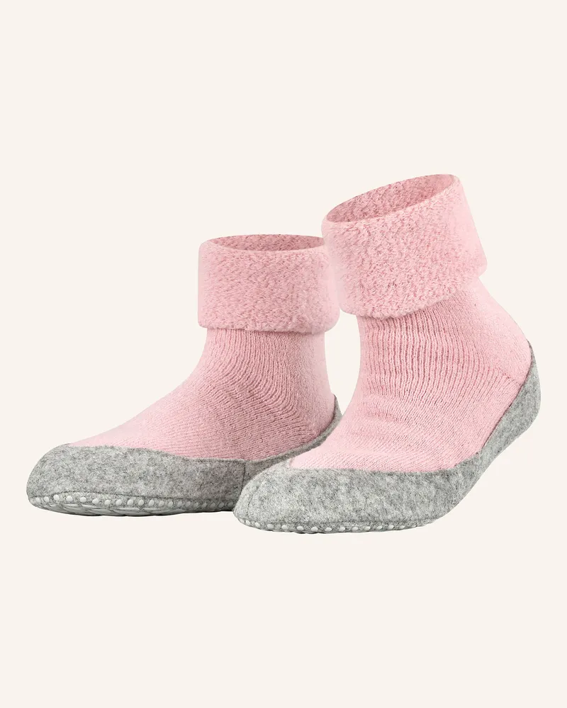 Falke Stoppersocken Cosyshoe Aus Merinowolle rosa 8449