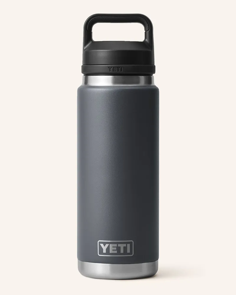 Yeti Isolierflasche RAMBLER Dunkelgrau