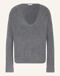 Mrs & HUGS Pullover mit Cashmere Grau