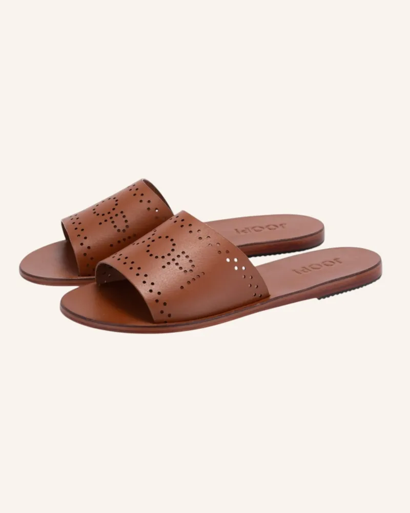 JOOP! Sandale Unico Lettera Charlene braun Cognac