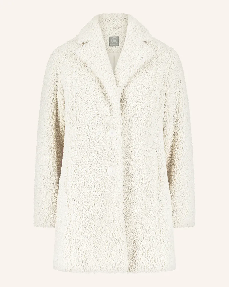 Betty Barclay Teddyfell-Jacke beige Weiss