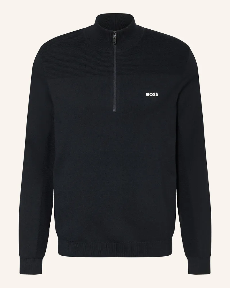 HUGO BOSS Troyer MOMENTUM Dunkelblau