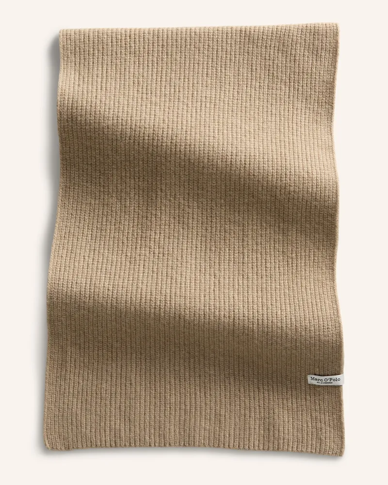 Marc O'Polo Strickschal braun Beige